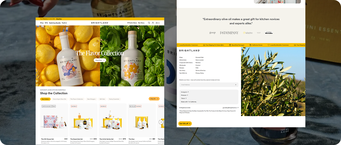 Brightland — project imagery