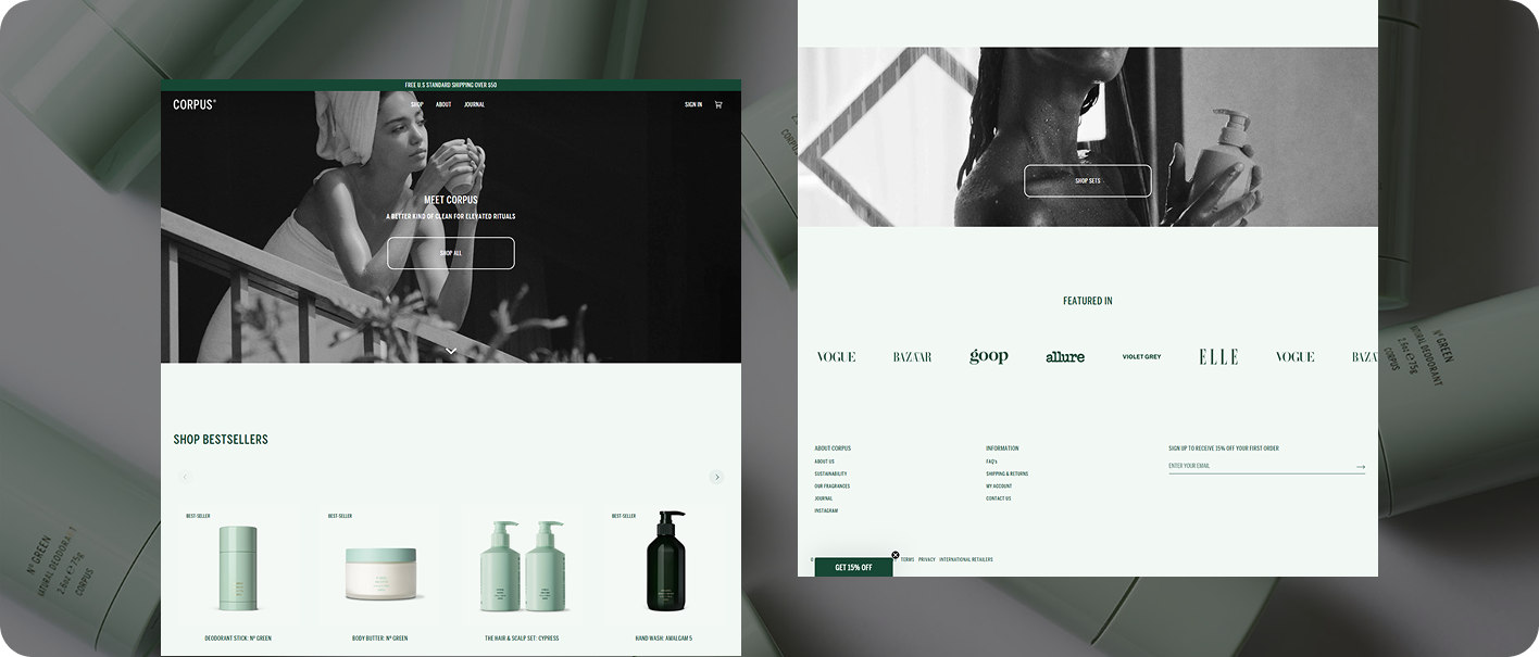 Corpus Naturals — project imagery
