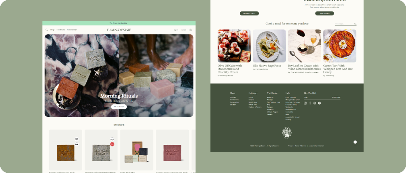 Flamingo Estate — project imagery